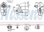 Serbatoio Di Compensazione Nissens Liquido Di Raffreddamento Per Audi A4 B9 Avant (8W5, 8WD) Liquido Di Raffreddamento 996323