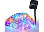 Swanew Luce Solare A Corda Led Luce A Corda Per Esterni Rgb 10M