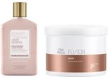 Alfaparf Keratin Therapy Lisse Design Maintenance Conditioner 250Ml + Wella Fusion Intense Repair Mask 500Ml