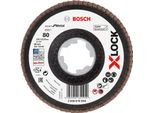 Disco Lamellare X-LOCK X551, Expert For Metal, K: 80, Estremità Del Disco: 125 Mm, 2608619805