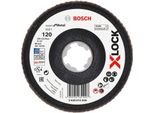 Disco Lamellare X-LOCK X551, Expert For Metal, K: 120, Estremità Del Disco: 125 Mm, 2608619806