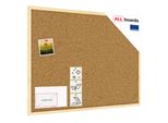 Bacheca In Sughero (Cornice In Legno) 80X60 Cm