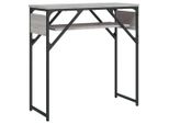 Consolle Con Ripiano Grigio Sonoma 75X30X75Cm In Materiale Ligneo
