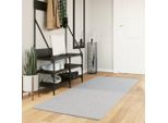Vidaxl Tappeto Huarte A Pelo Corto Morbido E Lavabile Grigio 80X200 Cm