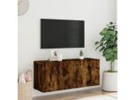 Parete Tv In Rovere Fumé 100X30X41 Cm