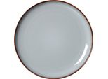 Ritzenhoff & Breker Portofino Teller, Speiseteller, Essteller, Steinzeug, Grau, Ø 27.5 Cm, 418378
