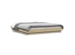 Vidaxl Struttura Per Letto In Rovere Sonoma 150X200 Cm Materiale A Base Di Legno