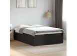 Vidaxl Struttura Del Letto Nera 120X200 Cm In Materiale Ligneo