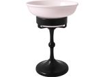 Morava Retro - Accessorio Da Bagno Portasapone In Ceramica, Nero - Opaco MKA0301CMAT, Rav SlezáK