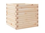 Vidaxl Fioriera 50X50X45,5 Cm In Legno Di Pino Massiccio