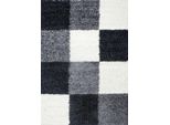 Tappeto A Pelo Alto Life Black 60 X 110 Cm