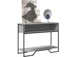 Vidaxl Tavolo Consolle Grigio Sonoma 100X35X74,5 Cm Materiale A Base Di Legno