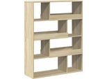 Vidaxl Libreria Rovere Sonoma 100X33X125,5 Cm Materiale A Base Di Legno