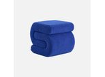 Panchina Design Rivestimento Bouclé 1 Posto, Blu