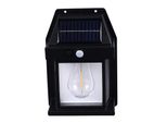 Lampada Da Parete Solare All'aperto In Tungsteno, Lampada Da Parete A Led All'aperto In Tungsteno, Lampada Da Parete Solare All'aperto, Lampada Da Parete Alimentata Ad Energia Solare, Illuminazione Da Parete Esterna, Luci Da Parete All'aperto