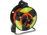 Brennenstuhl Garant G Bretec IP44 Avvolgicavo Da Giardino Con Componenti In Plastica Riciclata (Con 38+2 M Di Cavo In Arancione, Plastica Speciale, Uso Esterno A Breve Termine, Germany)