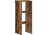 Vidaxl Libreria Impilabile In Legno Di Recupero 30X30X80 Cm Materiale A Base Di Legno