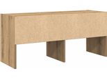 Vidaxl Scarpiera Impilabile In Rovere Artigianale 89,5X30X40 Cm