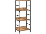Libreria Artisan In Rovere 50X33X117,5 Cm Materiale A Base Di Legno