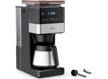 Krups KT8428 Thermo Grind Aroma Xl Caffettiera A Filtro Nero-Acciaio Inossidabile