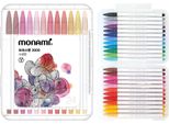 Set 3000 Penne Fineliner Plus, 24 Colori, Monami