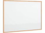 Vidaxl Lavagna Magnetica Con Cornice In Legno Di Pino Massiccio 80 X 55 Cm
