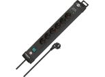 Brennenstuhl 1951160608 Brennenstuhl Premium Line 6Fach Schwarz *De*