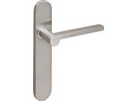 Maniglia Per Porta Lavuzo Caserta In Acciaio Inox Con Piastra Arrotondata - Per Set