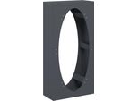 Vidaxl Porta Legna Antracite 50X23X100 Cm Acciaio Laminato A Freddo