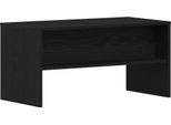 Vidaxl Mobile Tv Nero Effetto Rovere 80X40X40 Cm Materiale A Base Di Legno