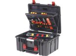 Wiha 45795 Set Di Utensili Valigetta Portautensili XL2 Trolley Elettrico 60 Pezzi (45795)