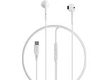 Partel, Jack 3,5 Mm In-Ear Classico Con Micro Pulsante Confortevole, Bianco