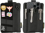 Viperade VE27 Edc Organizzatore Piccolo Tasca Pouch Con 4 Tasche, Piccolo Strumento Pouch Tasche Per Multitool Pouch Strumenti Superficie Velcro