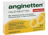 Anginetten Compresse Per La Gola Senza Zucchero 24 St