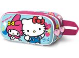 Hello Kitty Amicizia 3D Doppio Federmappe