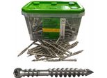 Essve Hds Viti Per Decking A2 In Acciaio Inox A Scomparsa 4,8 X 60 Mm 250 Pz.