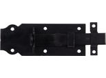 Catenaccio Lunghezza 120 Mm Larghezza 44 Mm Diritto Acciaio Zincato Nero, Ramato
