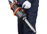 Succebuy Avvitatore Ad Aria Compressa Da 1 Pollice, Pistola Pneumatica Ad Impatto Con Coppia Di Serraggio Fino A 5175 Ft-Lbs E Incudine Estesa Da 8 Pollici Per La Riparazione Di Macchinari Pesanti, Semirimorchi E Autobus