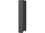 Vicco Mobiletto Base Per Cucina Fame-Line, 30 Cm, Landhaus Antrazit-Oro/Antracite