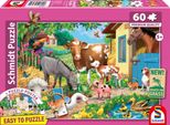 Schmidt Spiele Gmbh KIPUGP60T. Animali Da Fattoria Altro