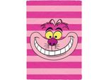 Erik Editores Disney Alice Nel Paese Delle Meraviglie Stregatto Premium A5 Plush NotizbuchhüLle Rosa Rosa Taglia Unica