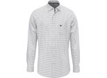 Fynch Hatton Soft Oxford Camicia A Maniche Lunghe Grigio M Uomo Grigio M