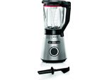 Frullatore Bosch, Frullatore, 30.000 Giri/Min, 1200 W, Lama In Acciaio Inox, Caraffa In Vetro Thermosafe Da 1,5 Litri, Parti Lavabili In Lavastoviglie, Europe,