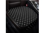 Jnnj Cuscino Per Sedili Anteriori In 2 Pezzi, Cuscino Per Sedili Con Fondo Antiscivolo, Protezione Per Sedili Anteriori Dell'auto (Bianco)