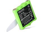 Cellonic, Batteria Per Ricetrasmettitore Compatibile Con Midland G8, PMR446, 456R, PB-G8, M48 Plus, M99 (4.8V, 700Mah)
