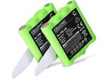 Cellonic, Batteria Per Ricetrasmettitore Compatibile Con Midland G8, PMR446, 456R, PB-G8, M48 Plus, M99 (4.8V, 700Mah) 2 Pezzi