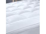 Threads Bed® Premium, Accogliente Topper Per Materasso 120X200 Cm, Morbido Topper Per Materasso Con Tessuto In Cotone 100%, Topper Per Materasso Trapuntato