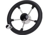 11In Barca Volante 5 Razze 25 Deg 304 In Acciaio Inox Con Manopola Girevole Schiuma Grip Controllo Liscio Per Barca Yacht