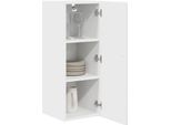 Vidaxl Armadio Da Cucina Bianco Lucido 30 X 31 X 80 Cm Materiale A Base Di Legno