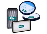 Set Di Filtri Hepa Sillar: Filtro In Schiuma RS-RT900574 E Cassetta Filtro RS-RT900586 ZR903501 Per Rowenta Compact Power Cyclonic